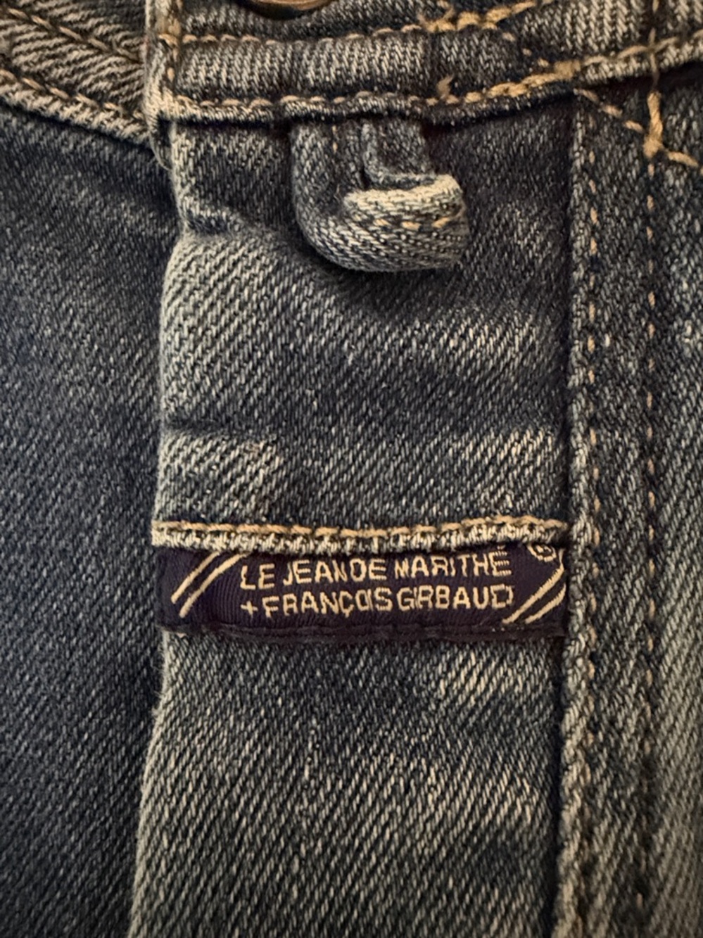 Marithe Francois Girbaus Mens Breaker Regular Slim Jeans. Vintage Size 32x30